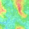 Ashaway topographic map, elevation, terrain