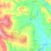 Fawfieldhead topographic map, elevation, terrain