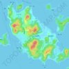 Naoshima topographic map, elevation, terrain