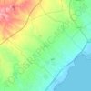 Gargour topographic map, elevation, terrain