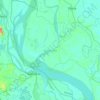 Manikchak topographic map, elevation, terrain