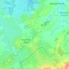 Hazelbury Bryan topographic map, elevation, terrain