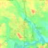 Meridianville topographic map, elevation, terrain
