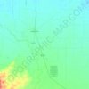 Serpentine topographic map, elevation, terrain