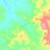 Harriet topographic map, elevation, terrain