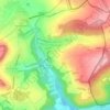 Berweiler topographic map, elevation, terrain