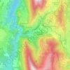 La Motte-Saint-Martin topographic map, elevation, terrain