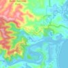 Chinnock topographic map, elevation, terrain