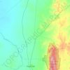 Tomingley topographic map, elevation, terrain