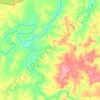 Tomboye topographic map, elevation, terrain