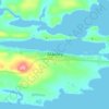 Stanley topographic map, elevation, terrain