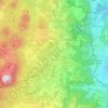 Orcines topographic map, elevation, terrain