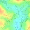 Liston topographic map, elevation, terrain