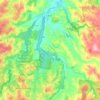 Yellingbo topographic map, elevation, terrain