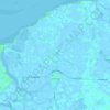 Zaamslag topographic map, elevation, terrain