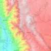 Belmira topographic map, elevation, terrain