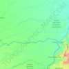 Río Cinaruco topographic map, elevation, terrain
