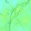Onley topographic map, elevation, terrain