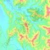 Salitral topographic map, elevation, terrain