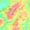 Cambria Township topographic map, elevation, terrain