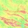 Almodóvar del Campo topographic map, elevation, terrain