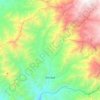 Simbal topographic map, elevation, terrain