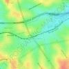 Beverly Hills topographic map, elevation, terrain