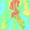 Wombat Creek State Conservation Area topographic map, elevation, terrain