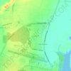 Djugun topographic map, elevation, terrain