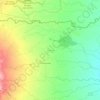 Arauquita topographic map, elevation, terrain