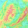 灌阳县 topographic map, elevation, terrain