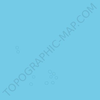 Kiribati topographic map, elevation, terrain