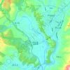 思延镇 topographic map, elevation, terrain
