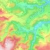 Saint-Diéry topographic map, elevation, terrain