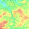 Corps-Nuds topographic map, elevation, terrain