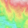 Hebden topographic map, elevation, terrain