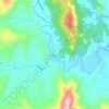 Chillingham topographic map, elevation, terrain