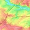 Leugnies topographic map, elevation, terrain