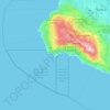 Palos Verdes topographic map, elevation, terrain