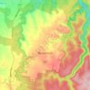 Wedderburn topographic map, elevation, terrain