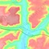 Villanueva de Argaño topographic map, elevation, terrain