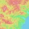 Кавалеровский район topographic map, elevation, terrain