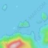 Gilbert Islands topographic map, elevation, terrain