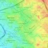 2nd District topographic map, elevation, terrain