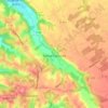 Bahus-Soubiran topographic map, elevation, terrain