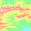 Kef Lakhdar topographic map, elevation, terrain