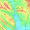 Falces topographic map, elevation, terrain