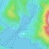 Snug Basin topographic map, elevation, terrain