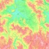 Espinar topographic map, elevation, terrain