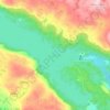 Bordalsvatn topographic map, elevation, terrain